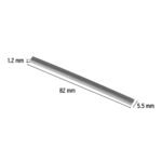 2 piezas cuchillas carburo de tungsteno para CEPEL-3-1/4A4 TRUPER - Imagen 2