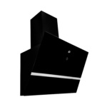 Campana de Cristal Negro Inclinada para Pared de 60 cm EB - Imagen 2