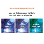 Careta electrónica para soldar sombra 9-13, negra, PRETUL - Imagen 3