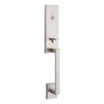 Cerradura Gatillo Vancouver Cilindro Sencillo Níquel Satinado SmartKey Security