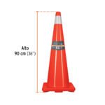 Cono de Precaución de 90 cm Truper - Imagen 2
