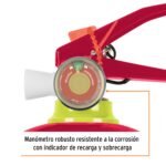 Extintor Portátil de Emergencia Tipo ABC 1 kg Truper - Imagen 4