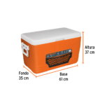 Hielera de 46 L, TRUPER - Imagen 2