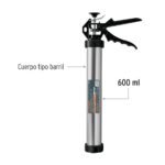 Pistola calafateadora para salchicha de 600 ml, TRUPER - Imagen 3